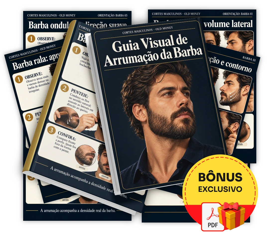 Guia Visual de Arrumação da Barba